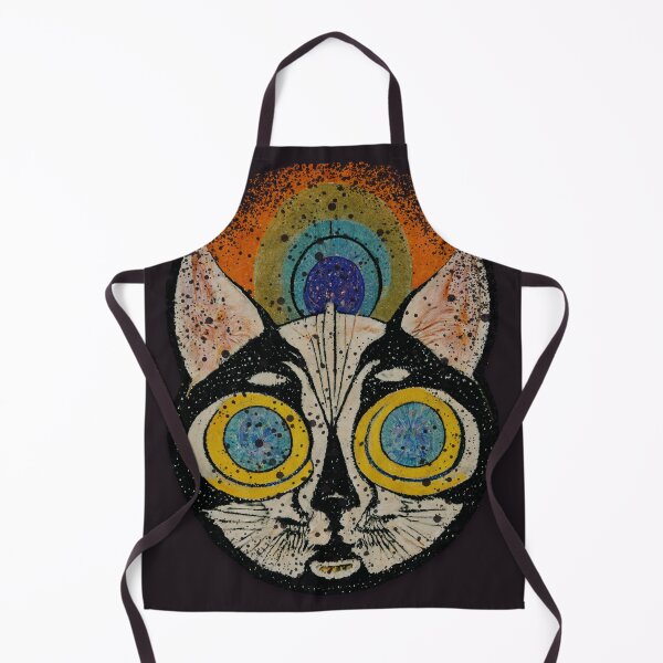 Item preview, Weird Cat Demon, cute, Occult Retro Surrealism designed and sold by MoreMachine.