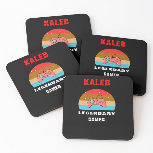 Item preview, KALEB Gift Name Personalized Funny Gaming Geek Birthday designed and sold by Easton designer.