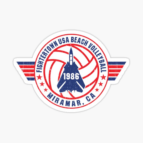 Artikel-Vorschau von Fightertown USA Volleyballturnier Miramar, designt und verkauft von Alema Art.