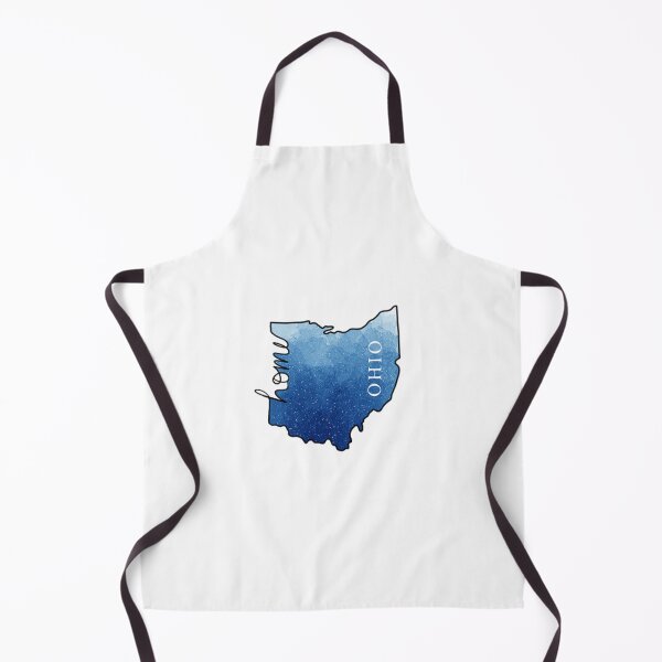 Item preview, Ohio Home State Outline Blue designed and sold by Dr3amsInInk.
