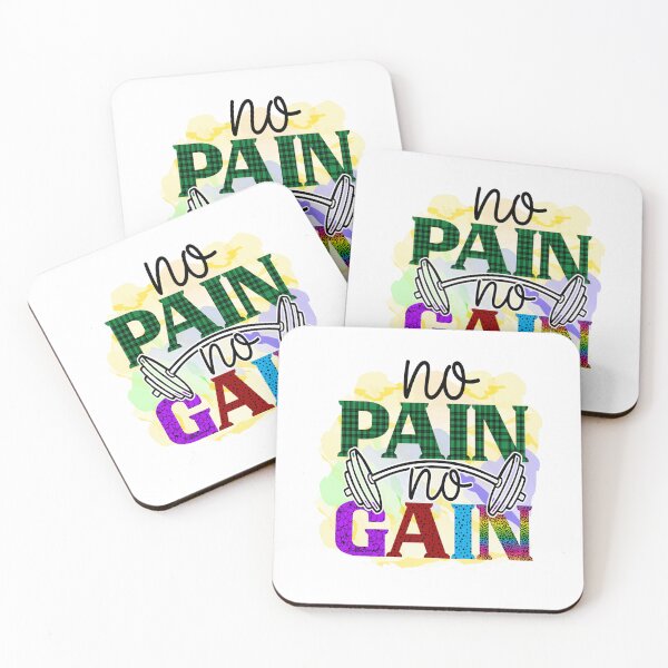 Item preview, Fitness Lover Saying :No Pain No Gain designed and sold by remonss.