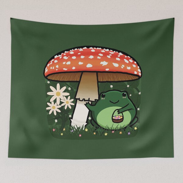 Item preview, Mushroom Frog designed and sold by the-meowings.