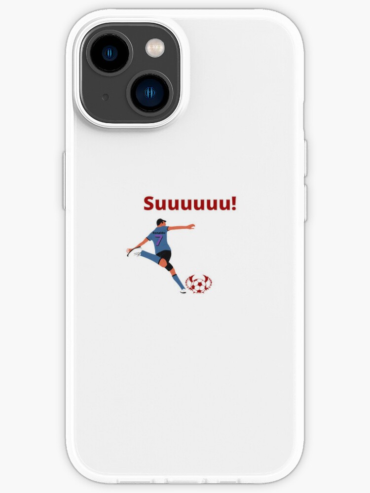 Suuuu, Ronaldo, designer iPhone Case by Saaddesignes