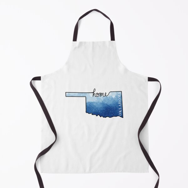 Item preview, Oklahoma Home State Outline Blue designed and sold by Dr3amsInInk.