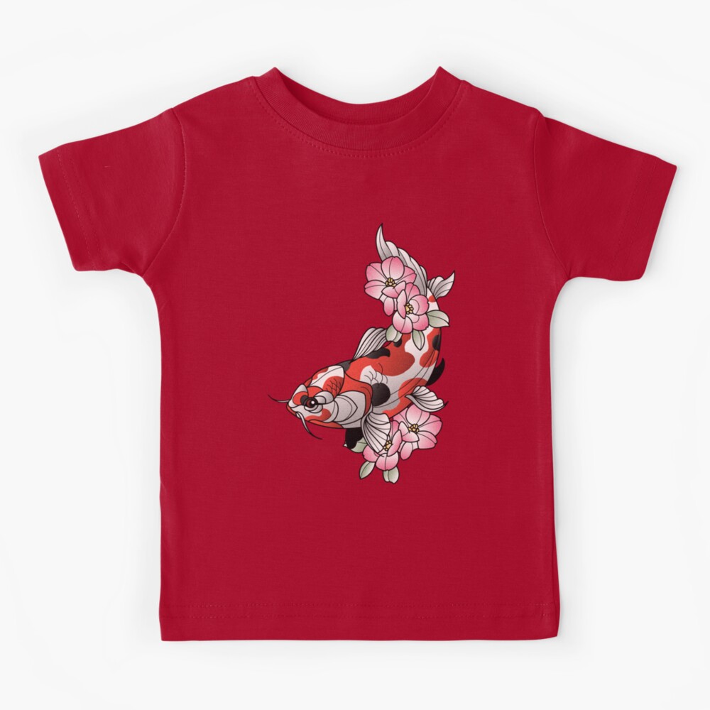 Koi Fish- Japanese Art' Unisex Baseball T-Shirt