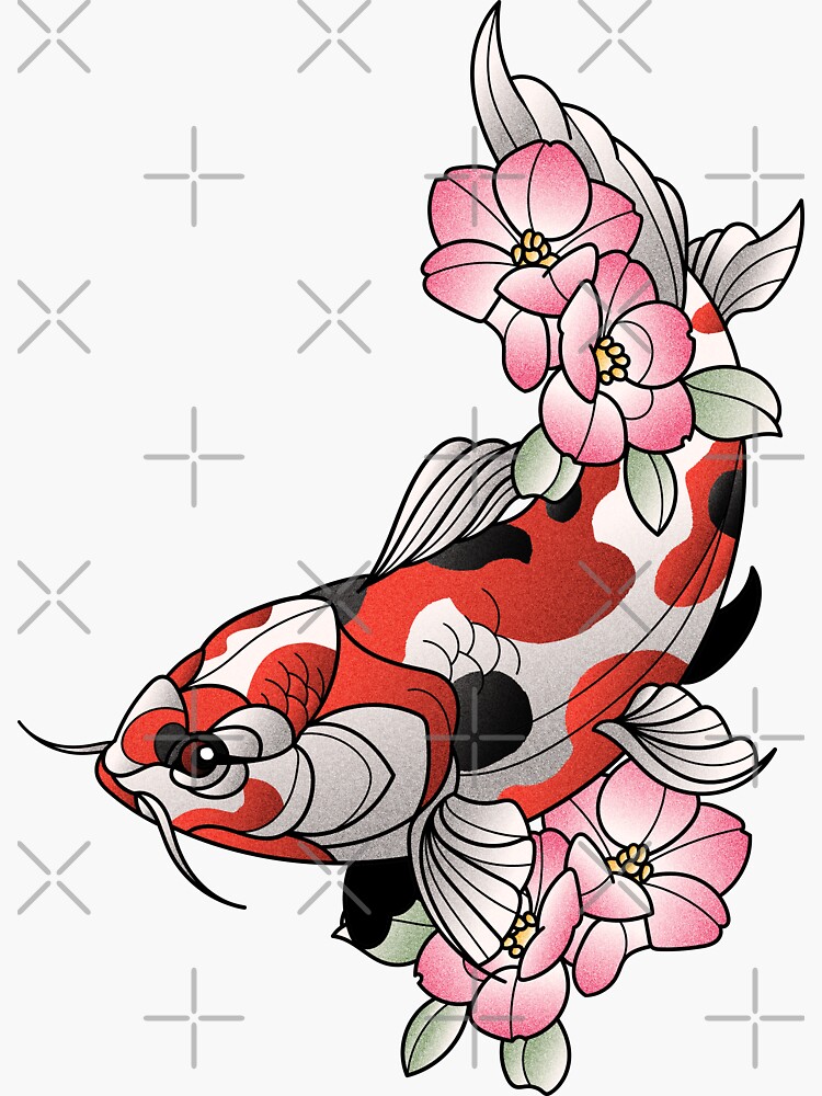 Koi Fish Koi Fishs Koi Fish Japanese Tattoo Asian Oriental Art Artwork  Japan Yin Yang Design Logo Water Pond Black Silhouette Single Symbol  Clipart SVG – ClipArt SVG