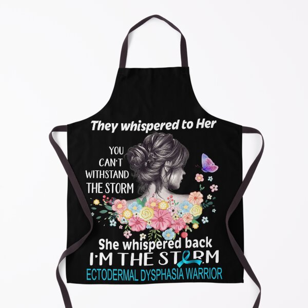 Item preview, Ectodermal Dysphasia Warrior I'm The Storm Ectodermal Dysphasia Awareness designed and sold by Hatjar.