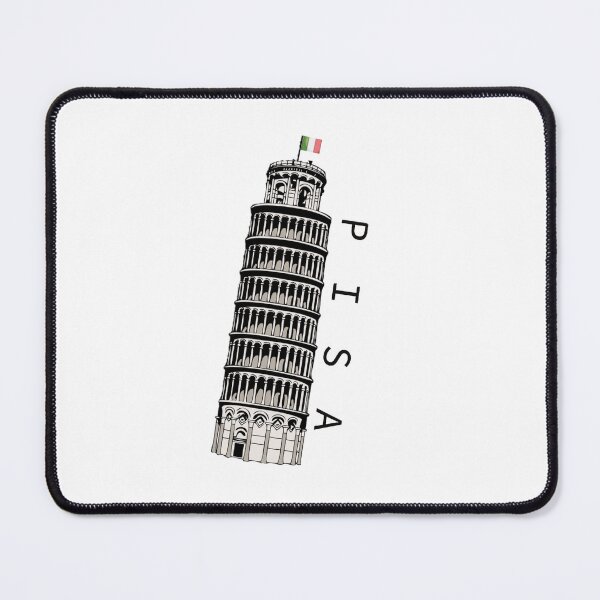 Item preview, Pisa Leaning Tower Design (stickers, face masks, apparel, posters, etc.) designed and sold by JaidenBirdie.