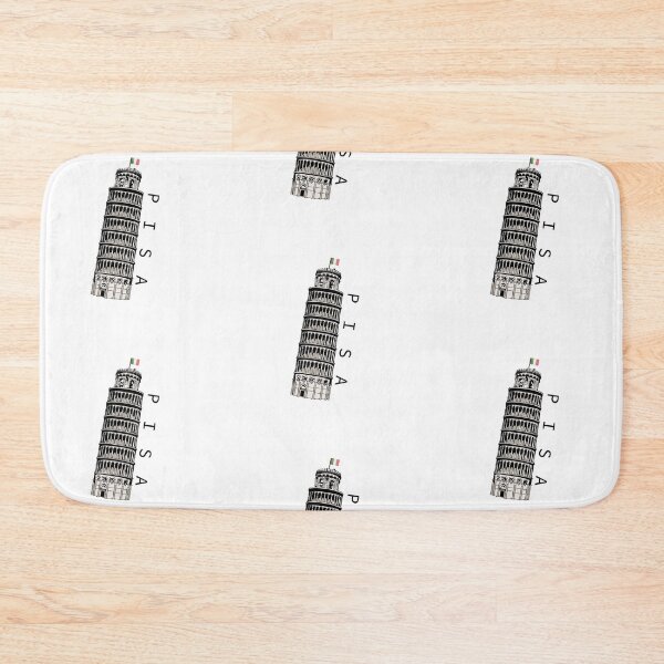 Item preview, Pisa Leaning Tower Design (stickers, face masks, apparel, posters, etc.) designed and sold by JaidenBirdie.