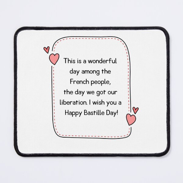 Item preview, Bastille Day Quote designed and sold by ZackaryWalter.