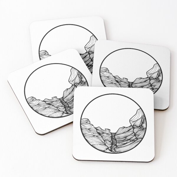 Item preview, Copia de  Landscape - linear illustration - Peru Black - Machu Pichu designed and sold by SofisGarden.