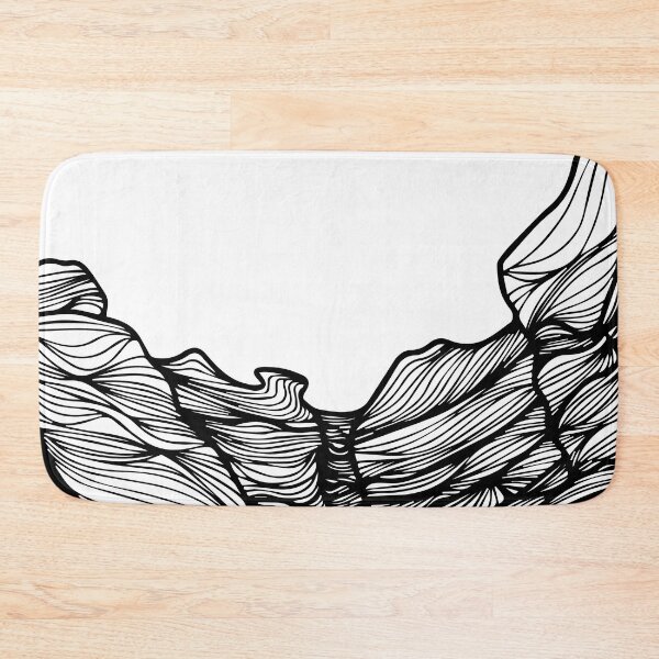 Item preview, Copia de Landscape - linear illustration - Peru Black - Machu Pichu designed and sold by SofisGarden.