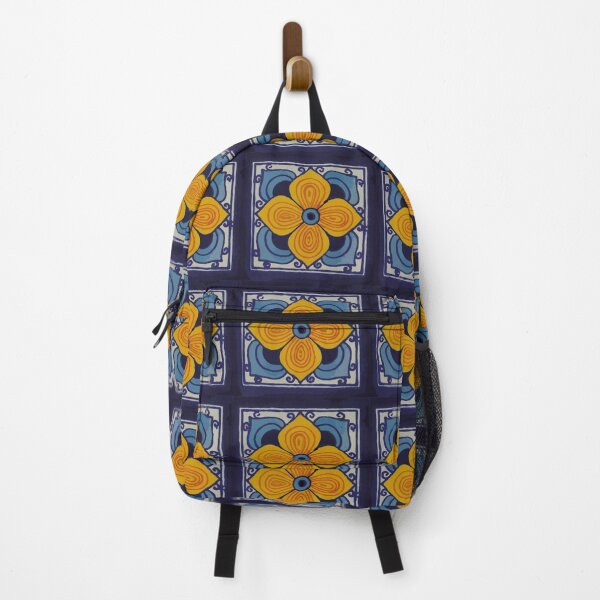 Item preview, Orange fleur classic decorative talavera tile house decoration designed and sold by T-Mex.