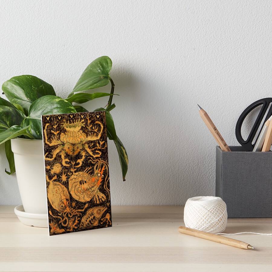 Item preview, Art Board Print designed and sold by jomajaba.