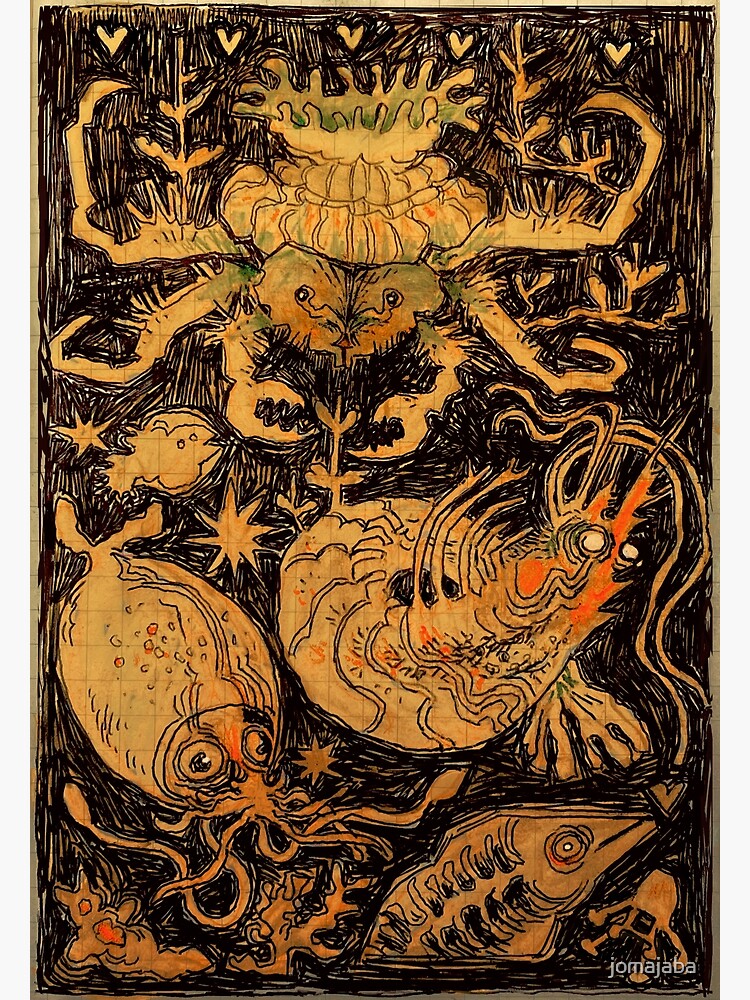 Thumbnail 3 of 3, Photographic Print, Deep Sea Life designed and sold by jomajaba.