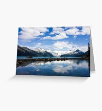 Garibaldi Lake Landscape Greeting Card