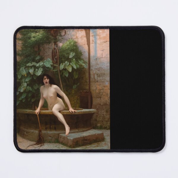 Item preview,  Truth coming out of her well to shame mankind print - Truth Coming Out of Her Well by Jean Leon Gerome designed and sold by TeeARTHY.