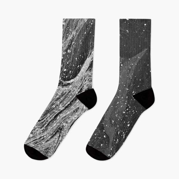 Item preview, Fluid Abstract Art Design - Black and White designed and sold by Tjokko-chan.