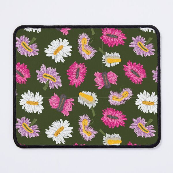 Item preview, Fasciated Flowers Pattern designed and sold by Laura Jane Kirton.