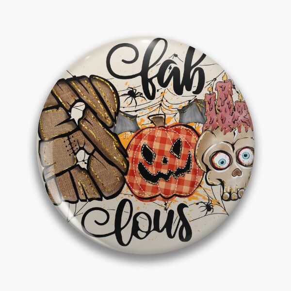 Item preview, FaBOOlous Halloween! Happy Halloween Skull Pumpkin  designed and sold by Mumzy2many.