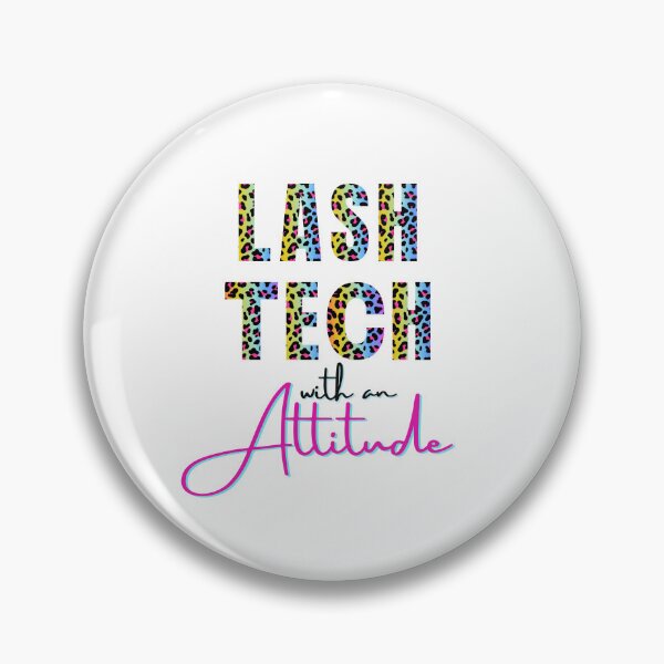 Item preview, Lash tech with an attitude designed and sold by 306Biz.