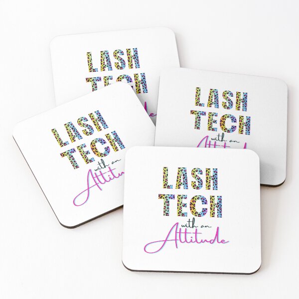 Item preview, Lash tech with an attitude designed and sold by 306Biz.