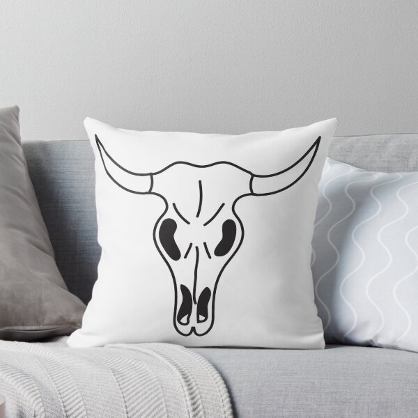 Item preview, Simple cartoon cow/bull skull  designed and sold by LB-Clothes.
