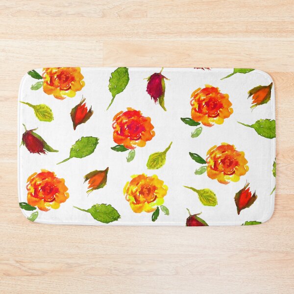 Item preview, Orange and yellow Roses designed and sold by wildseadesign.