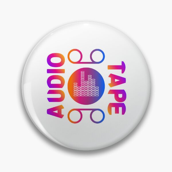 Item preview, audio cassette color gradient design designed and sold by mrelax57700.
