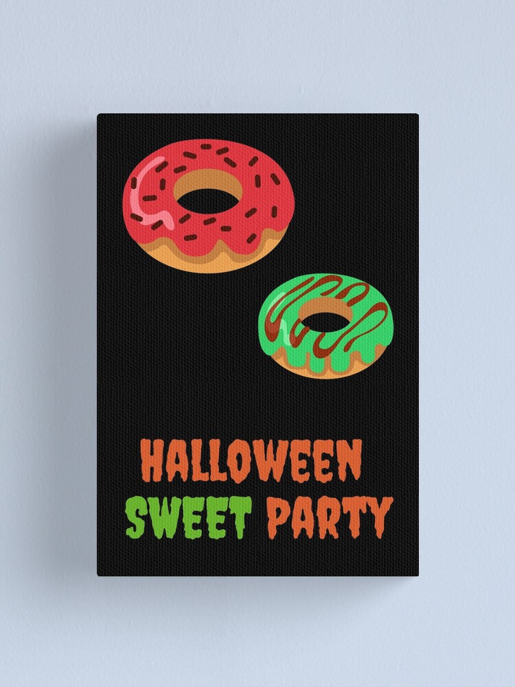 ブランド ハロウィン 飾り Wall Art Donut Canvas Prints Poster For Home O コメント -  axel-photo-art.com