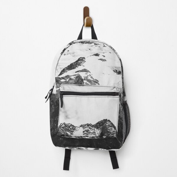 Item preview, Black and White Mountain Nature Landscape designed and sold by JoshuaSmall.