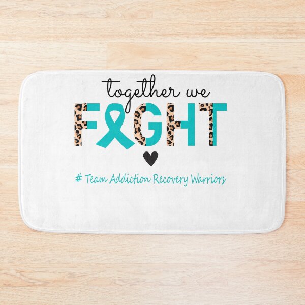 Item preview, Addiction Recovery Awareness Together We Fight Team Addiction Recovery Warriors designed and sold by whlrcheryl.