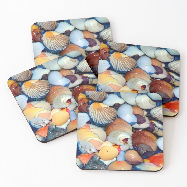 Item preview, A pile of colorful shells AI generated designed and sold by CaedmonOS.