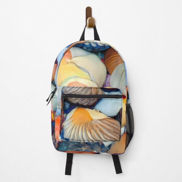 Item preview, A pile of colorful shells AI generated designed and sold by CaedmonOS.