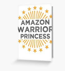 Wonder Woman Greeting Card