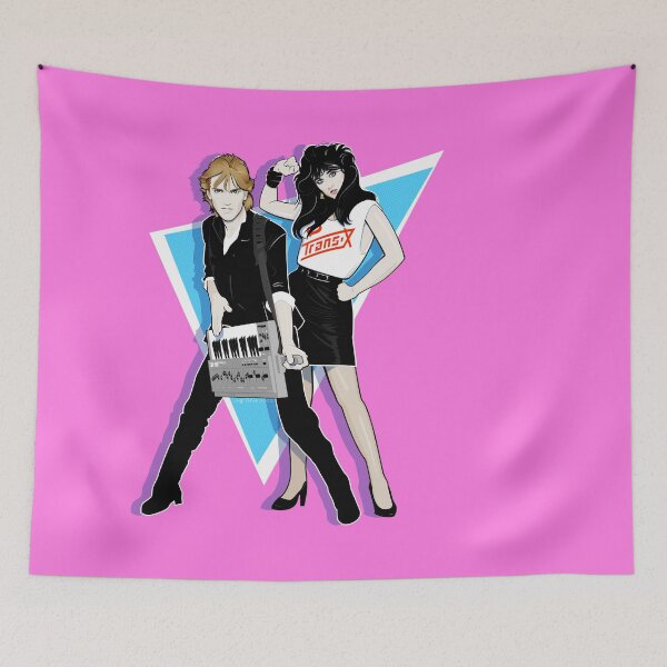Item preview, Synthing on Video, Retro Portrait designed and sold by Cre80s.