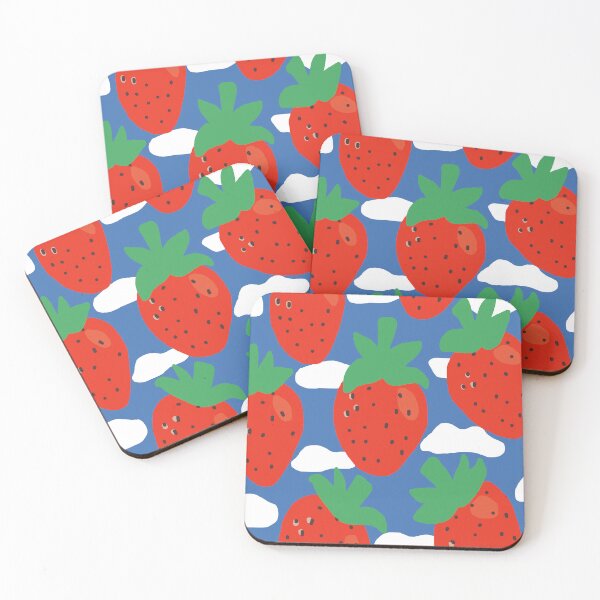 Item preview, Cheerful Strawberry Pattern  designed and sold by Deutschic.