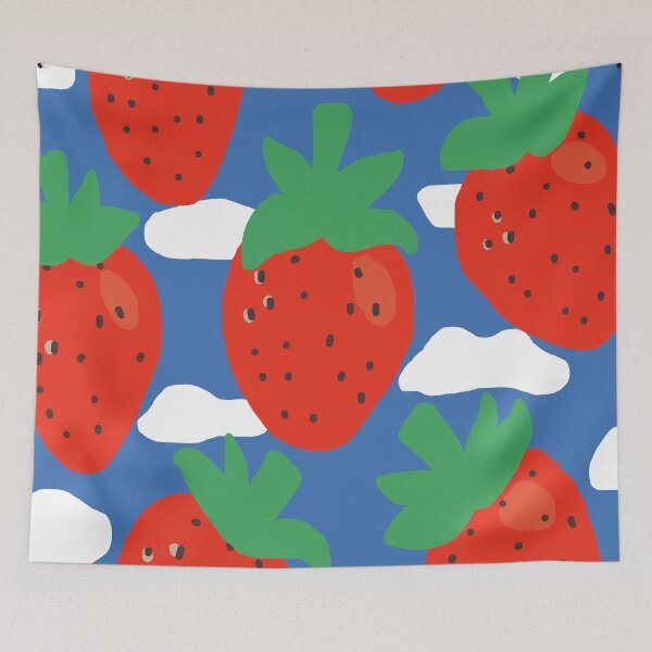 Item preview, Cheerful Strawberry Pattern  designed and sold by Deutschic.