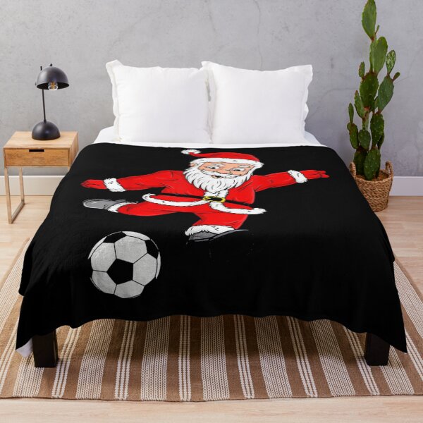 Item preview, Christmas Santa Claus Soccer designed and sold by melindadblacks.