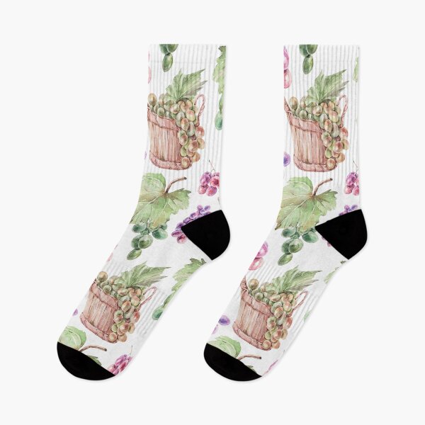 Item preview, Watercolor hand painted vine grape digital painting  designed and sold by tiana-geo.