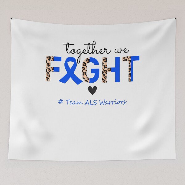 Item preview, ALS Awareness Together We Fight Team ALS Warriors designed and sold by whlrcheryl.