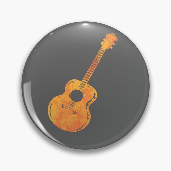 Item preview, Orange Guitar With Gray designed and sold by missmann.
