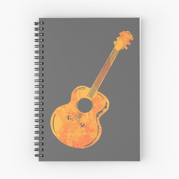 Item preview, Orange Guitar With Gray designed and sold by missmann.
