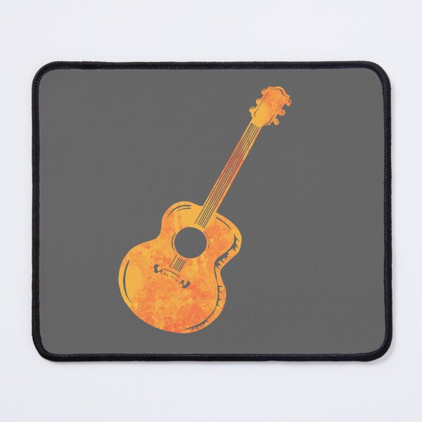 Item preview, Orange Guitar With Gray designed and sold by missmann.
