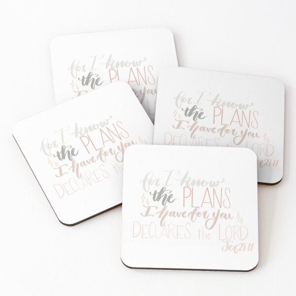 Item preview, For I know the plans I have for you Declares the Lord.  designed and sold by Stickalicous.