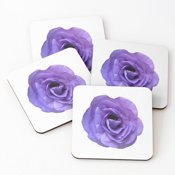 Item preview, Purple Lisianthus Rose Flower Bloom Photograph Cutout Hydro Laptop Sticker designed and sold by OneWorldLove.