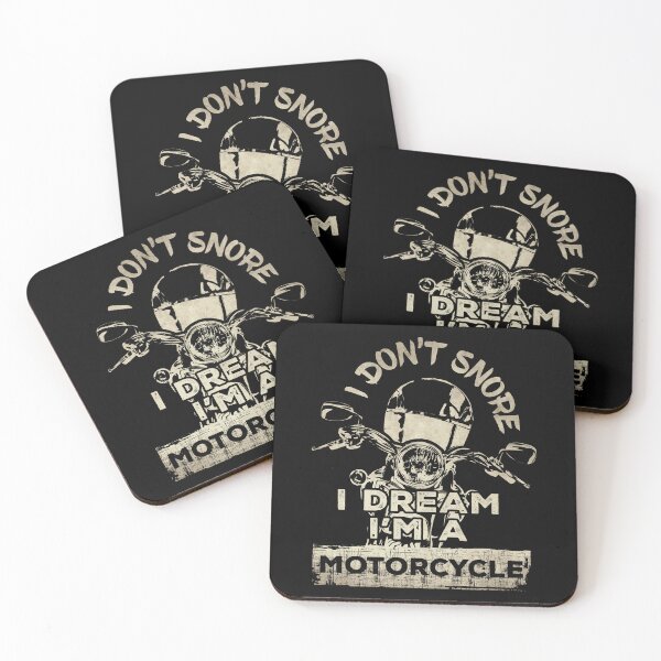 Item preview, I don't snore I dream I'm a motorcycle designed and sold by F440.