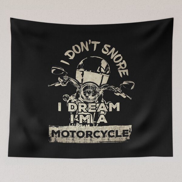 Item preview, I don't snore I dream I'm a motorcycle designed and sold by F440.