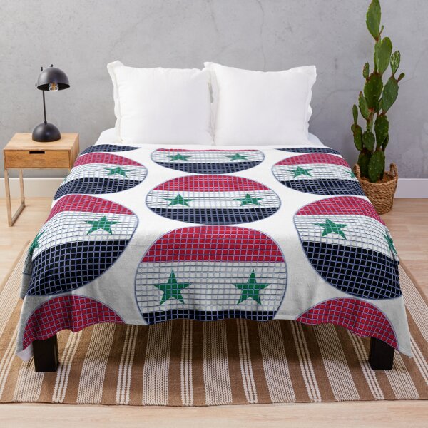 Item preview, Syria Flag Rounded - Squares Pixel designed and sold by MoonElite.