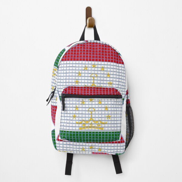 Item preview, Tajikistan Flag Rounded - Squares Pixel designed and sold by MoonElite.